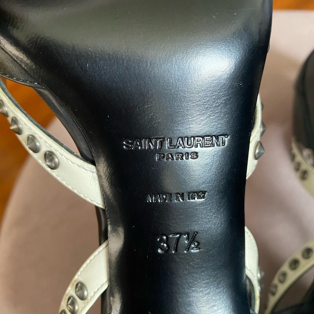 Saint Laurent studded Mary Jane pumps - Picture 5 of 8